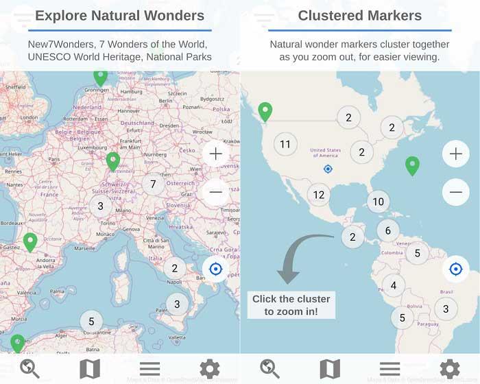 imagen Natural Wonders Map