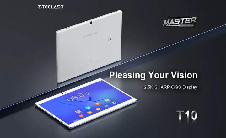 Review Teclast Master T10 en análisis tablet de 10.1" con pantalla 2.5K MTK8176 Hexa Core 4GB de RAM y 64GB de almacenamiento detector de huellas dactilares y Android 7.0 especificaciones técnicas precio y opinión