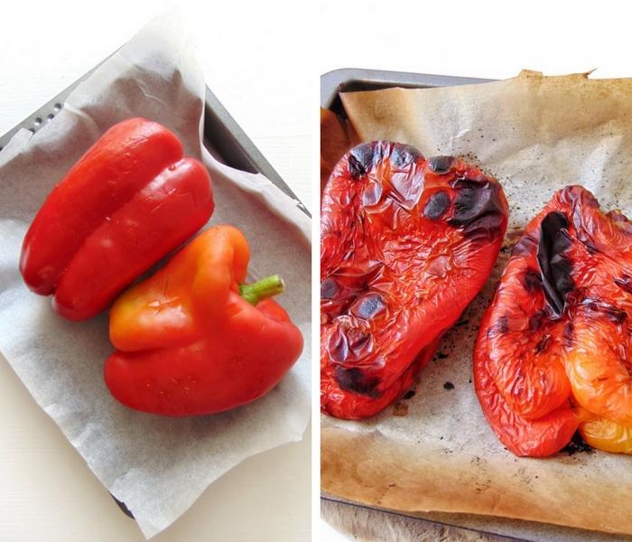 Salsa de pimientos asados para pasta | alternativas a la salsa de tomate