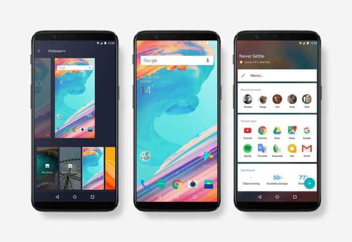 imagen OnePlus 5T Oxygen