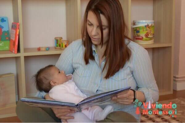 Actividades Montessori - Lectura de libros
