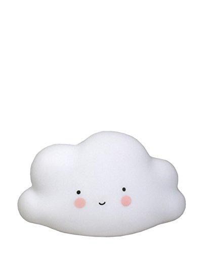A Little Lovely Company LTCW025 - Lámpara en forma de nube, color blanco