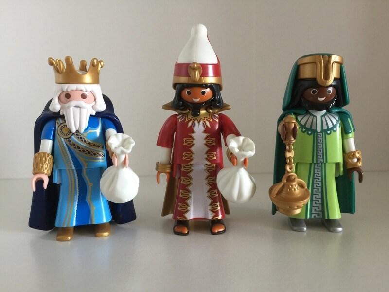 Reyes magos en navidad