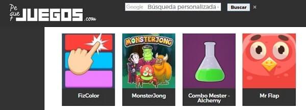 pequejuegos primaria infantil