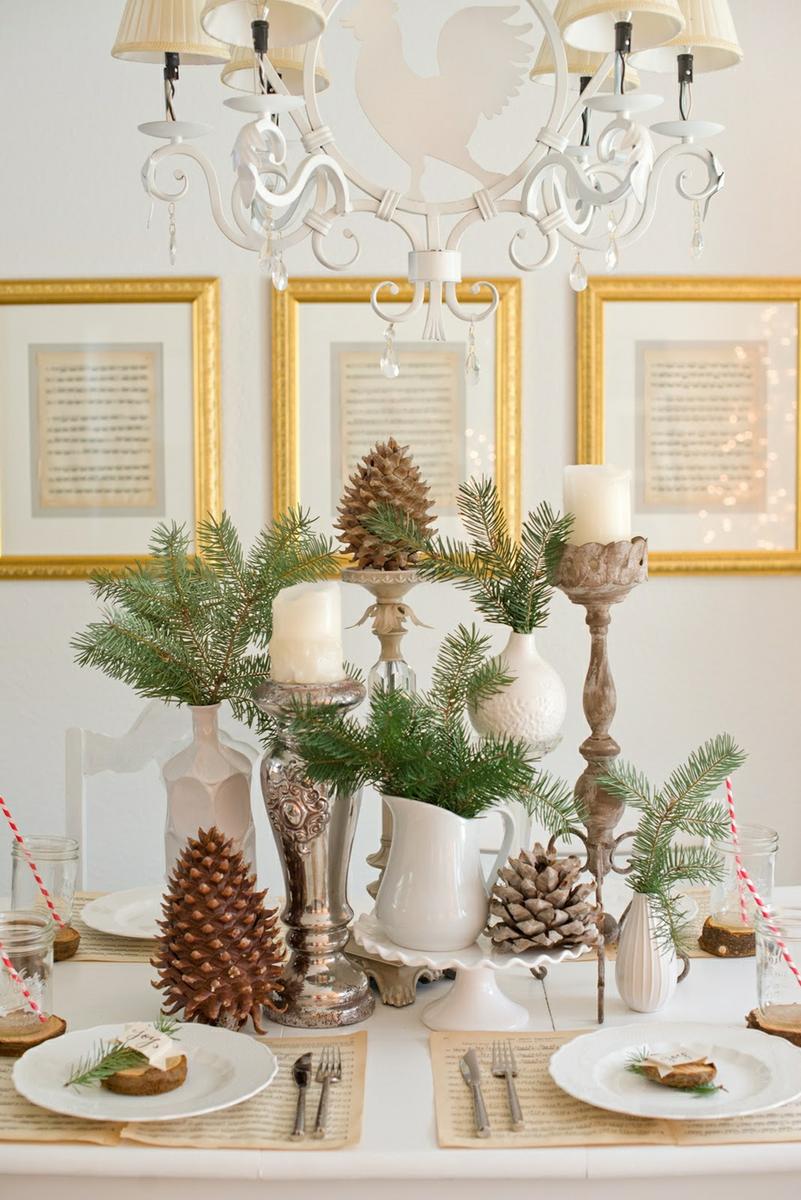Natural Woodland Christmas Tablescape-22