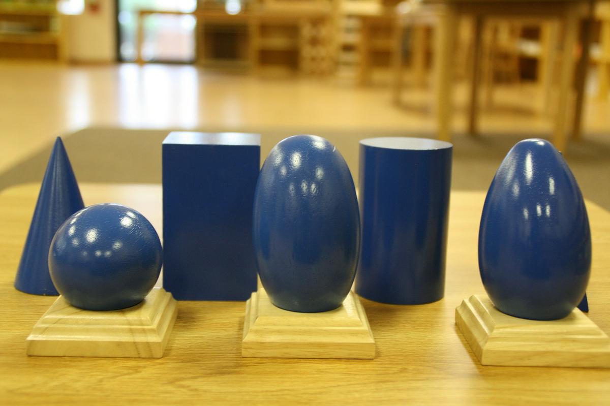 Sólidos Geométricos, Montessori, Formas