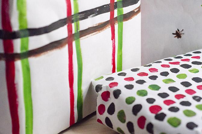 DIY papel de regalo