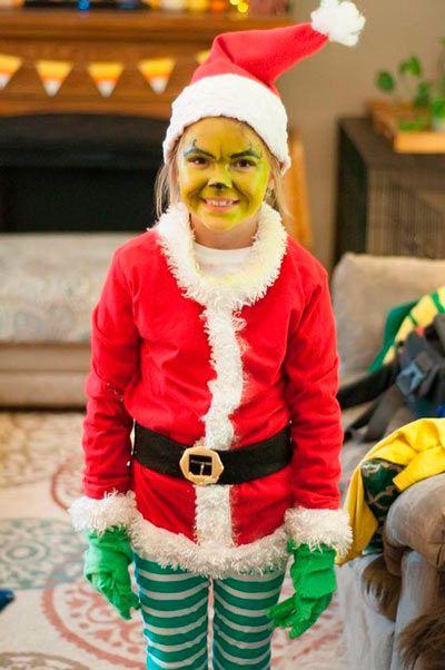 disfraz casero de el grinch