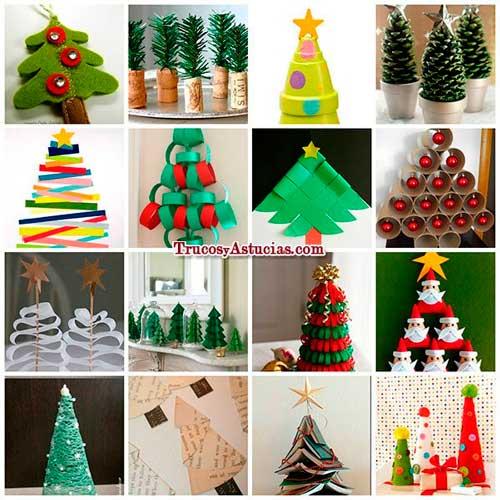 manualidades de árbol de navidad