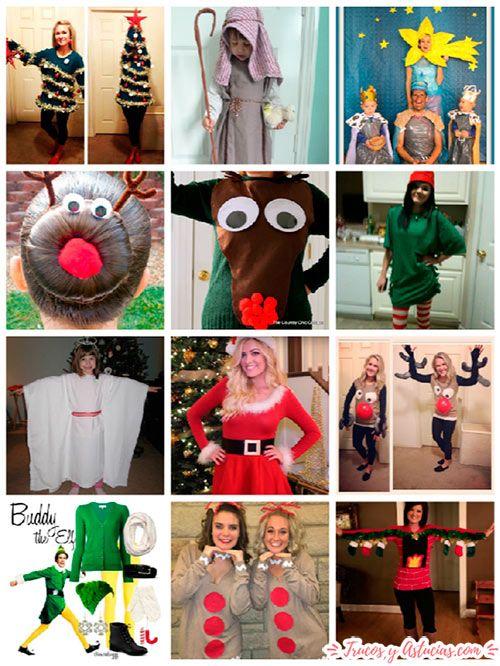 disfraces para navidad para niño y para adulto
