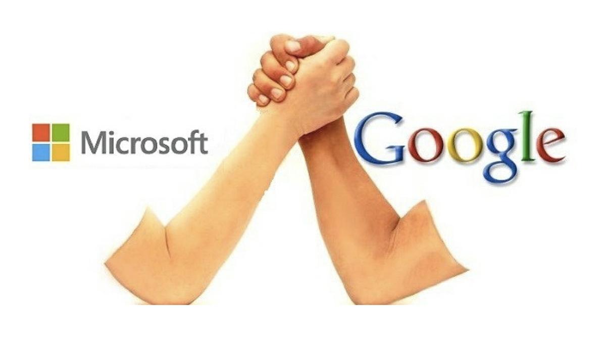 Problemas entre Microsoft y Google de nuevo