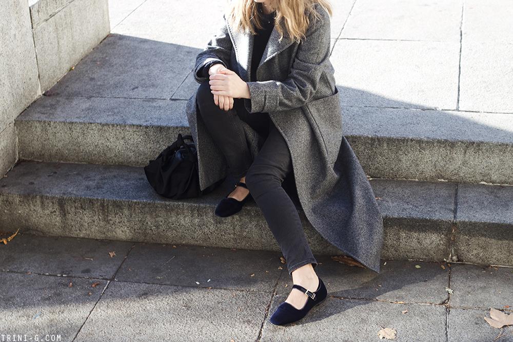 Trini |Max Mara coat Balenciaga jeans