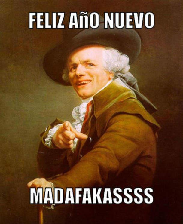 felicitaciones de año nuevo graciosas y originales para WhatsApp 2018 memes graciosos de navidad imagenes divertidas para christmas frases para enviar por correo Facebook o Telegram en nochevieja
