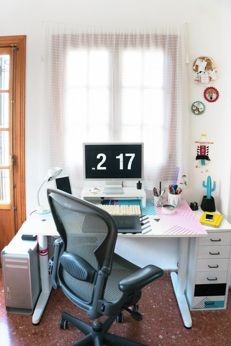 Mi estudio-taller DIY, "Visto en I am a Mess Blog"