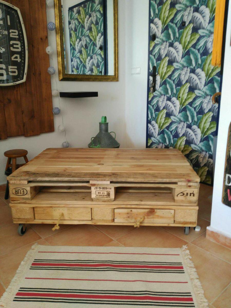 mesa elevable de palets