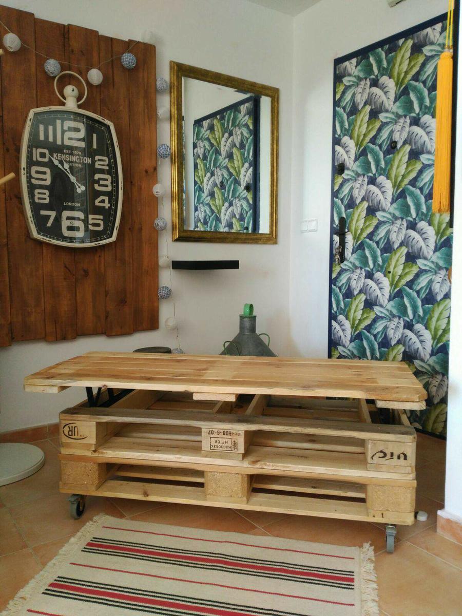 mesa elevable de palets