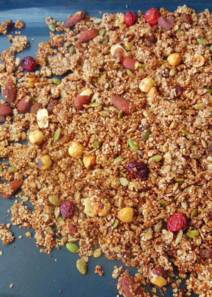 como hacer granola casera saludable | granola casera sana