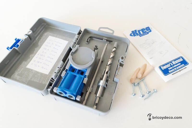 review en español del kit de ensamblaje oculto Kreg Jig R3