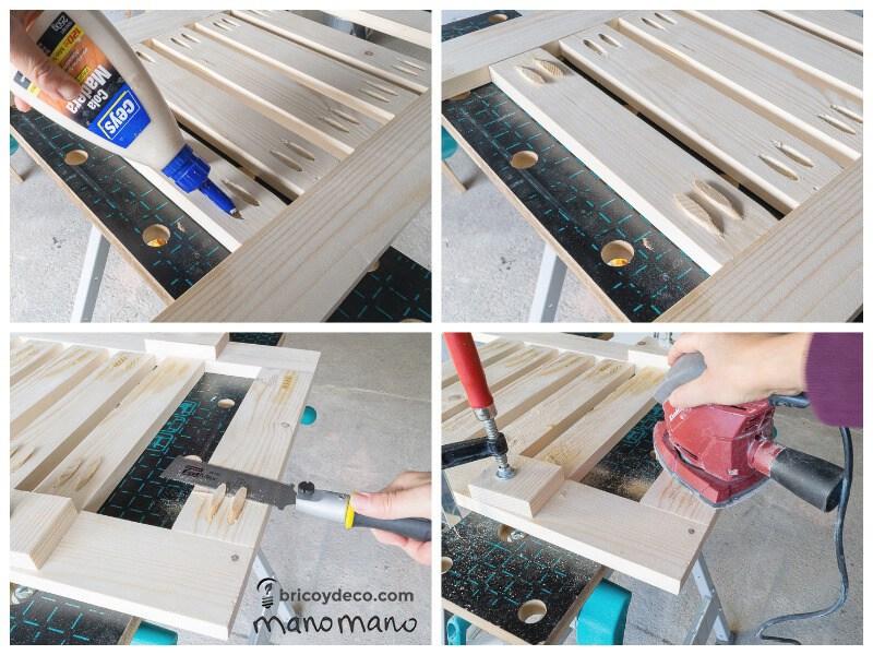 tapones para ocultar los agujeros del kit de ensamblaje