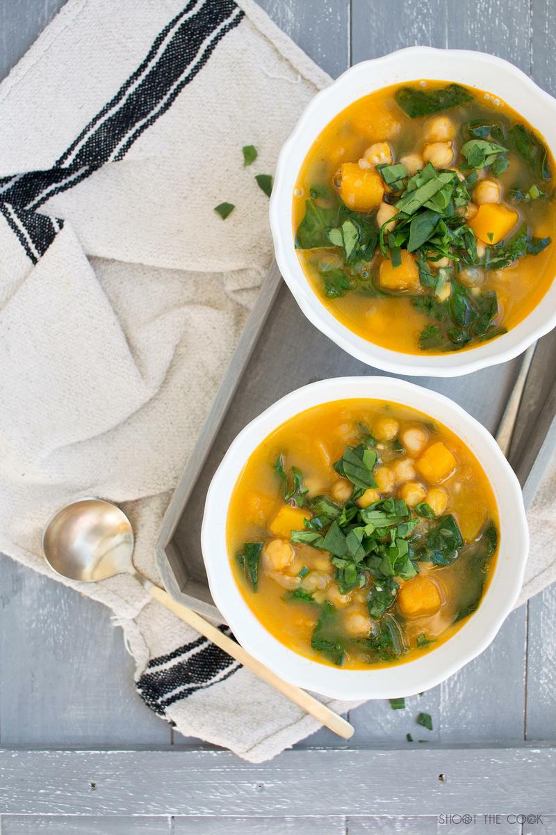 garbanzos con espinacas