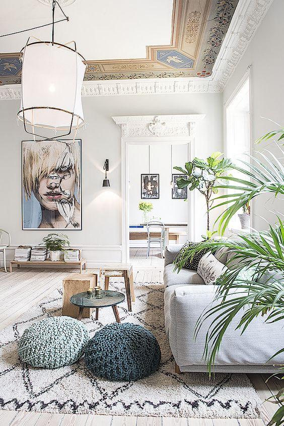 como iluminar tu casa - escoger la iluminacion en el salon - luz cenital