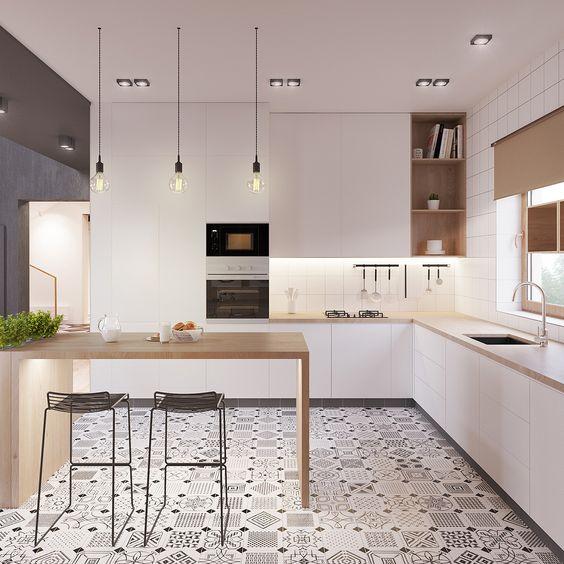 como iluminar tu casa - escoger la iluminacion de una cocina con diversas soluciones de Mrs PALS