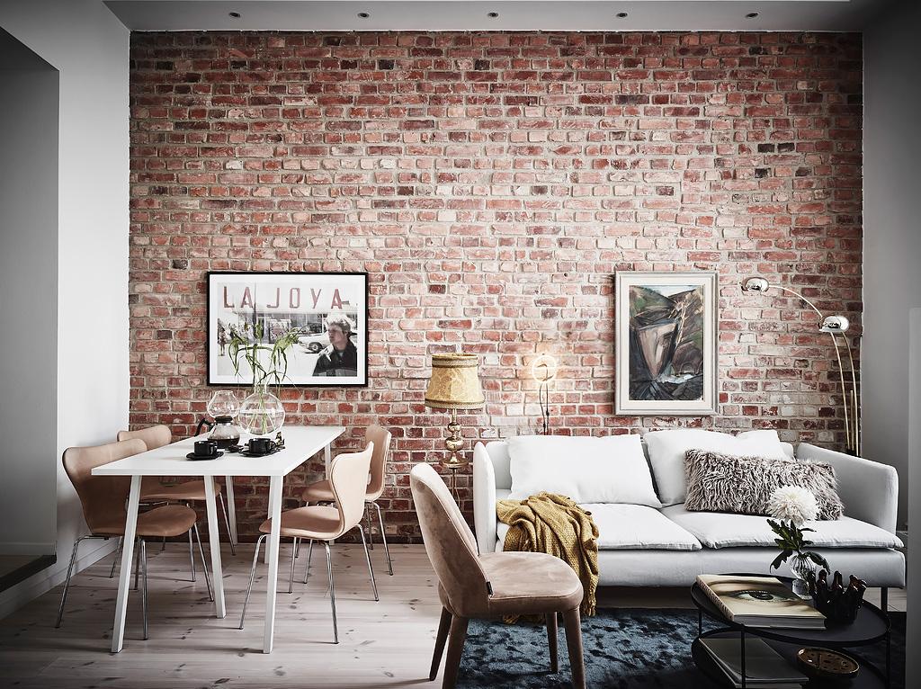 Inspiración de estilo nórdico salón
