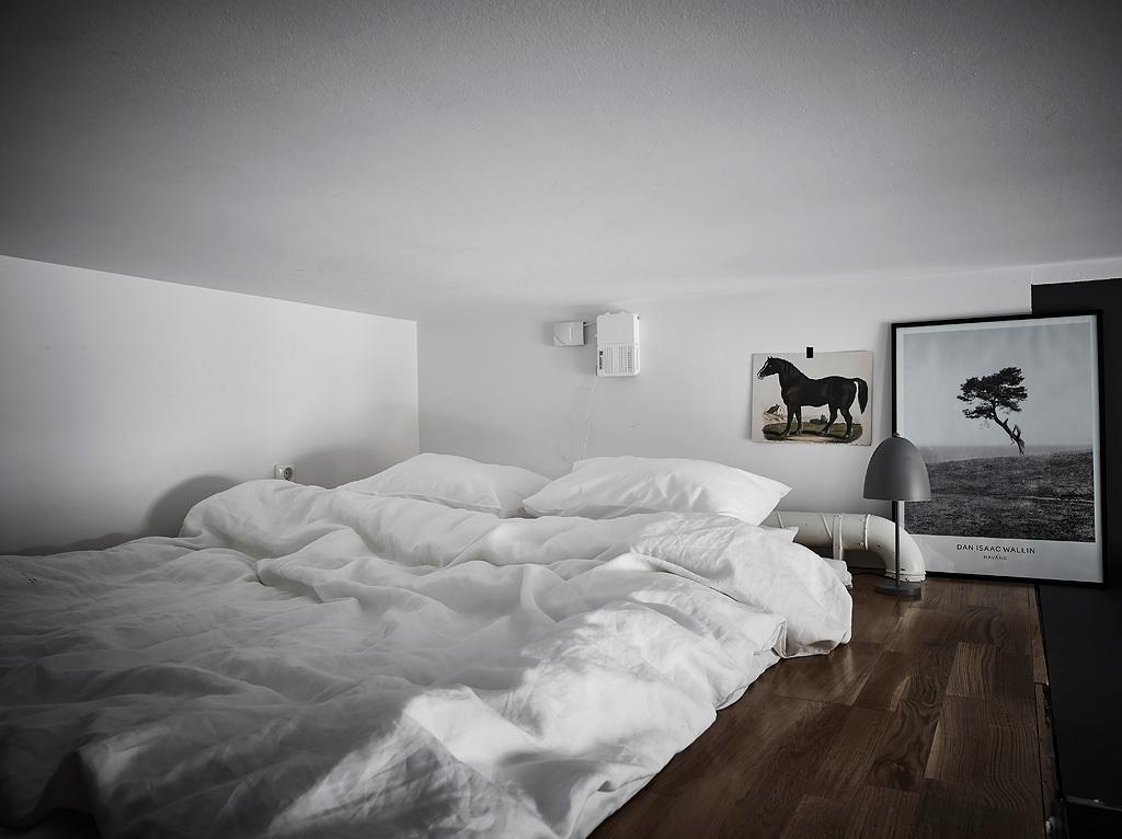 Inspiración de estilo nórdico dormitorio de invitados