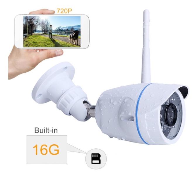 cámara IP Exterior barata