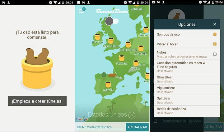 Las mejores aplicaciones de VPN para moviles tabletas Android apps para navegar seguro y de forma privada con servidores de todo el mundo sin restriccion local para P2P, Onion Over VPN, Anti DDoS, IPs dedicadas