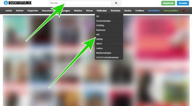 DescargasMix - Web de descarga de torrents de películas
