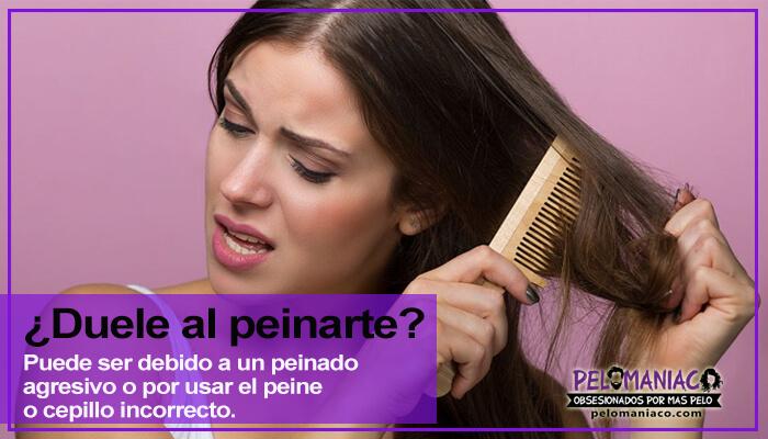 por que me duele el cuero cabelludo al peinarme