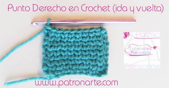 Punto Derecho en Crochet blog