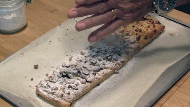 Añadimos azúcar glas a la trena