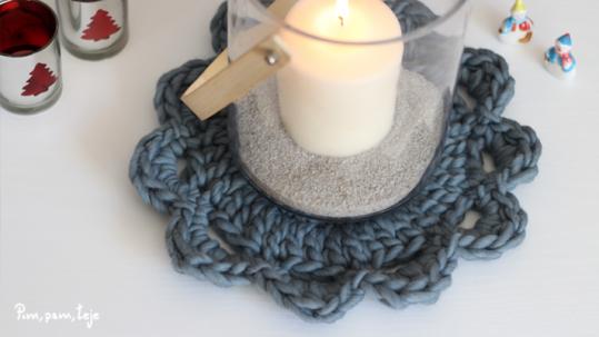 Mantelillo de ganchillo - crochet tipo mandala