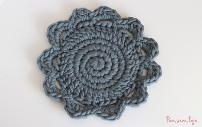 Mantelillo de ganchillo - crochet tipo mandala
