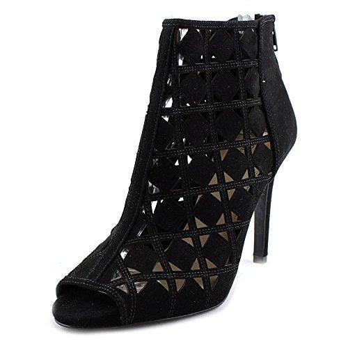 MICHAEL Michael Kors Womens Ivy Bootie Black Kid Suede 8.5 M