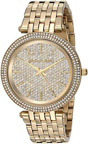 Michael Kors Womens Darci Gold- Tone Watch MK3438
