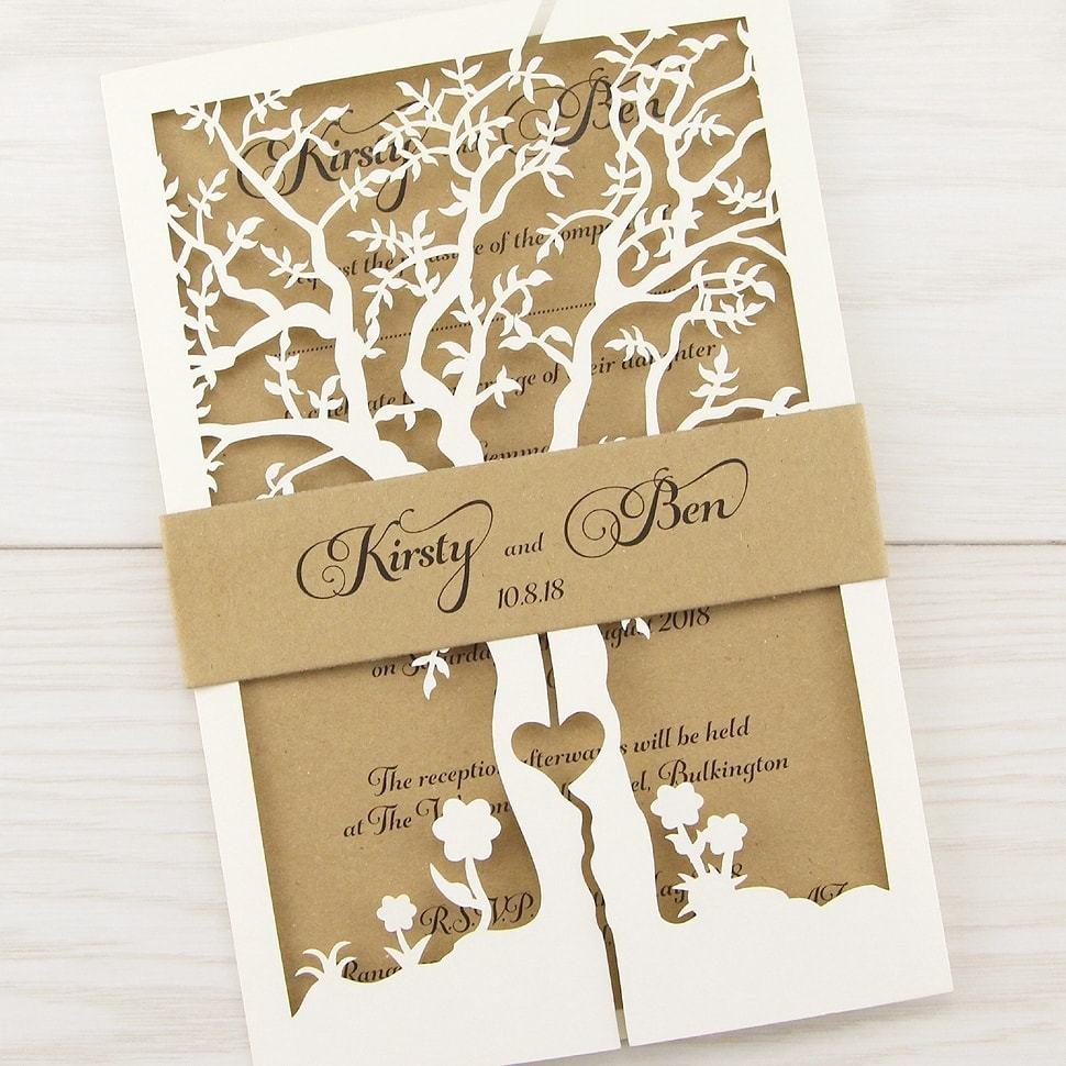 Invitacion de Bodas Arbol