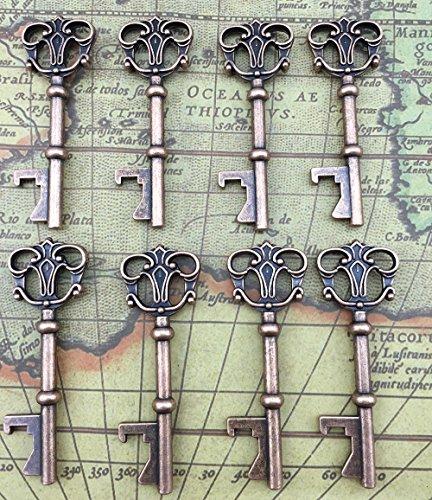 40x Bottle Openers Copper Wedding Favors Antique Rustic Decoration 3 inches