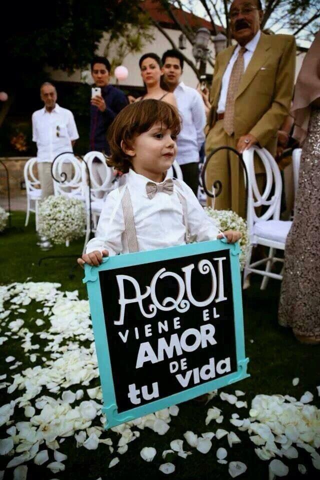 Bodas Originales letrero