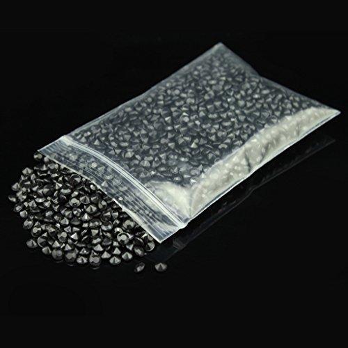 4.5mm pack of 10000pcs Acrylic Crystal Diamond For Vase Fillers, Party Table Scatter, Wedding, Photography, Party Decoration, Crafts DIY Project - black