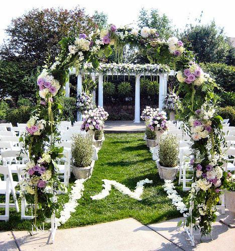Boda Floral al aire libre