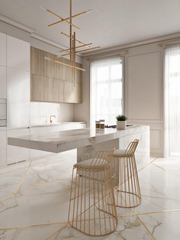 diseño de suelos de marmol