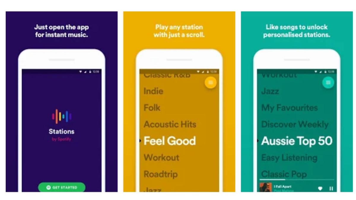 Spotify lanzó una aplicación gratuita para Android