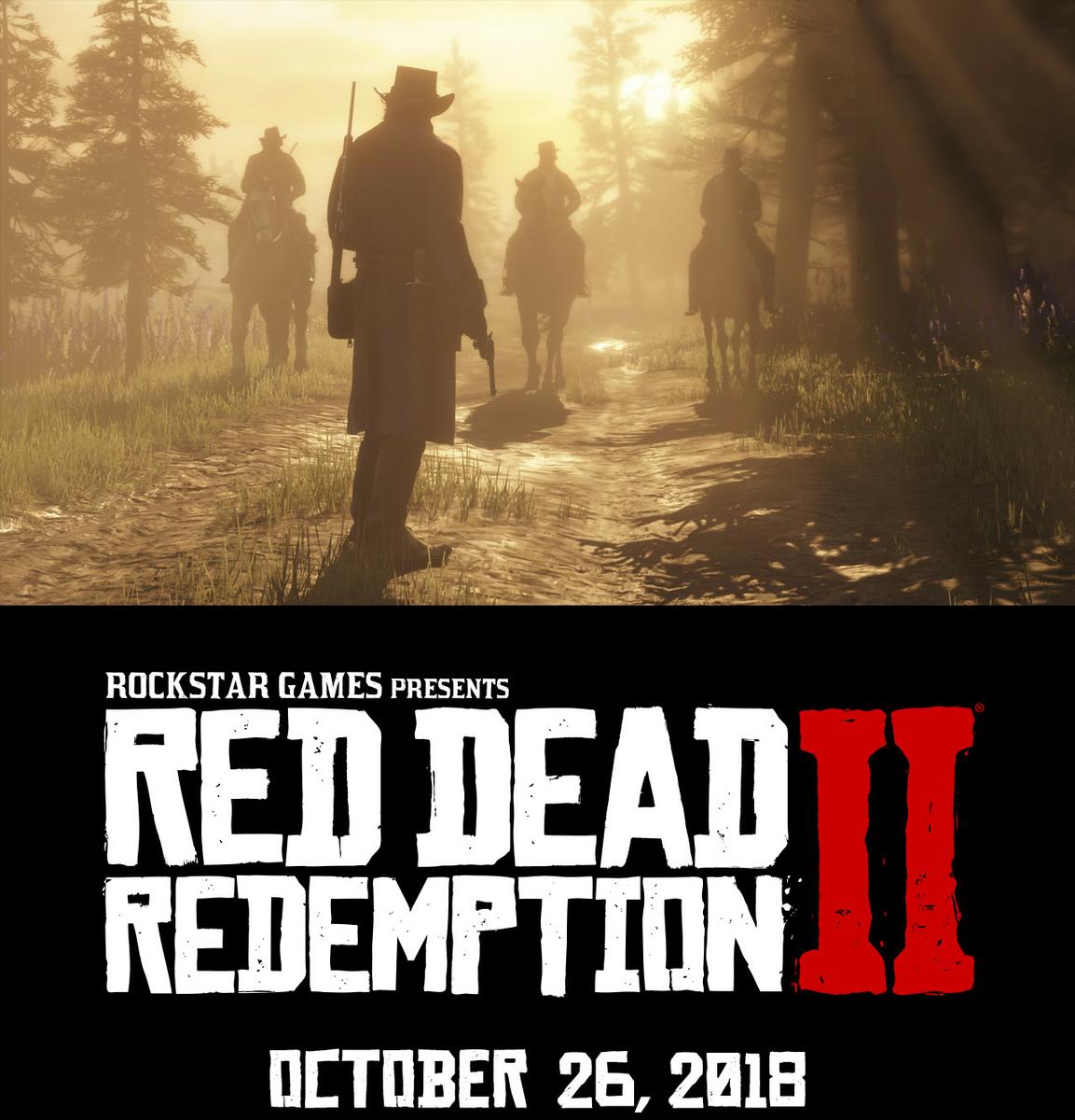 Confirman fecha de lanzamiento de Red Dead Redemption 2