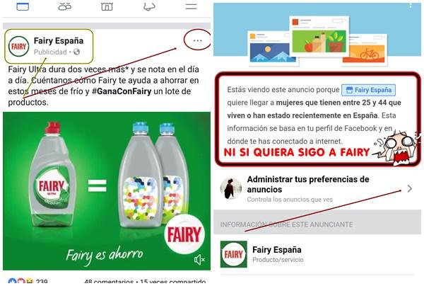 Eliminar anuncios en Facebook