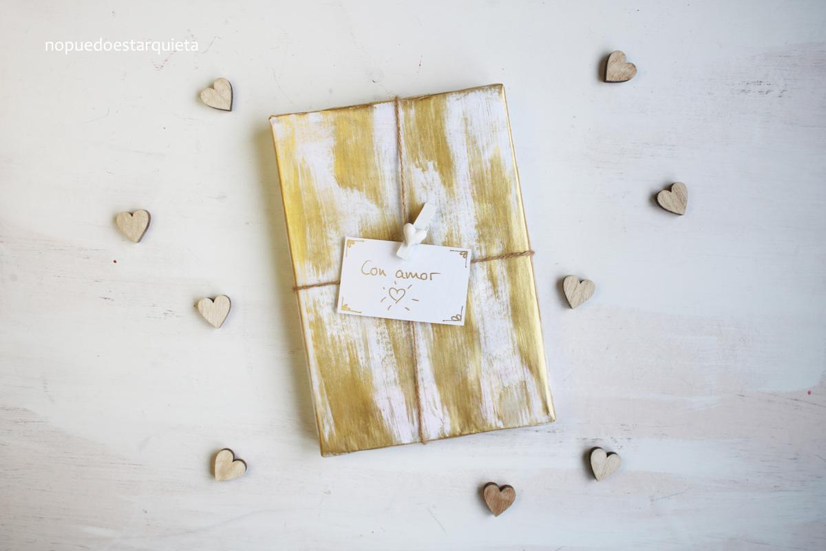 Envolver bonito en San Valentín. Elvolver regalos. DIY.