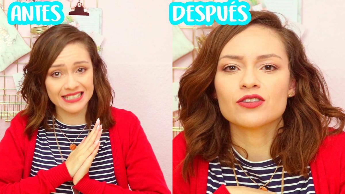 Comparación entre una crema para el cabello