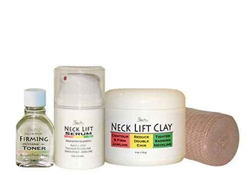 Neck Lift Kit - It Works to Slim & Tone the Jowls, Double Chin Area and Neckline!